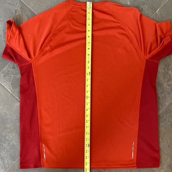 L.L. Bean Two-Tone Active Tee in Orange and Red Like New - Picture 7 of 7
